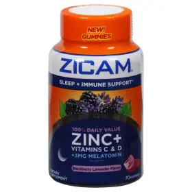 Zicam 732216200034 Sleep Immune Support Gummies 70 Count