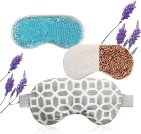 S007-x Zn Cuet D Moist Heat Eye Mask Ice Pack For Dry Eyes Puffy Swelling Dark