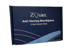 Zquiet 32157 Anti-snoring Mouthpiece Starter Pack With 2 Sizes Nib