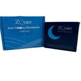 Zquiet 858522003180 Anti-snoring Mouthpiece Single Pack And Premium Storage Case