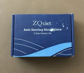 Aa1078 Zquiet Anti-snoring Mouthpiece 2-size Starter Pack Unused Sealed
