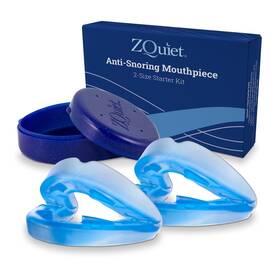 Zquiet Zq2p-fba Anti-snoring Starter Pack With 2 Mouthpieces Complimentary Storage Ca