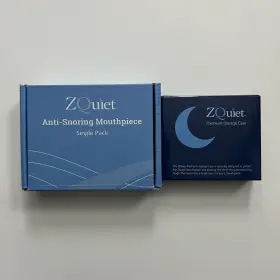 Zqrc1 Zquiet Anti-snoring Mouthpiece Size 1 And Storage Case Nwt/unopened