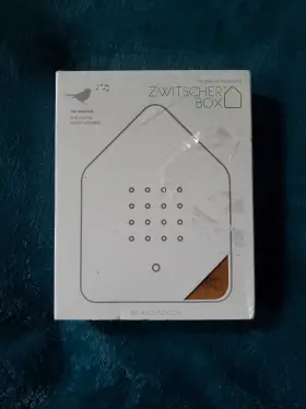 A005607 Zwitscherbox Sound Therapy Machine With Motion Sensor Oak Wood And White