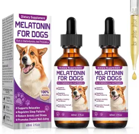 Zztrmy 722385676969 Melatonin For Dogs Sleep Aid And Calming Supplement With Vitamins Probiotics