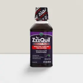 40892 Zzzquil Night Pain Nighttime Relief Sleep Aid Liquid 12 Fl Oz