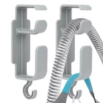 Nittiid 2 Cpap Hose Holder For Bed, Hanger Pack, Gray New. Price: $13.35.