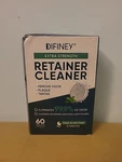 Difiney Cleaner Tablets, For Invisalign, Retainer, Mouth Guard, Aligner New. Price: $18.87.