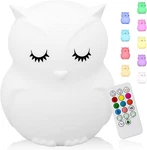 Shaarkmango Night Lights For Kids Owl Cute Cool Lamp 9 Colors Cha... New. Price: $26.99.