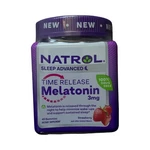 Natrol Time Release Melatonin 3MG Sleep Support, 45 Gummies Strawberry, Exp 4/26 New. Price: $8.09.