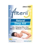 Alteril Natural Sleeping Aid Tablets , 60 Ct (free Shipping) New. Price: $21.23.