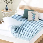 Best Price Mattress 4" Egg Crate Memory Foam Topper Cooling Gel, King New. Price: $133.99.