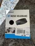 Inland Bluetooth Music Headband, Black New. Price: $9.99.