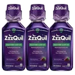 Zzzquil Nighttime Sleep Aid Liquid 12 Oz ( 3 Bottles ) Free Shipping New. Price: $29.19.