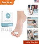 Comfortable Single-loop Toe Spacers 4-PACK Bunion Correction & Foot Health New. Price: $19.99.