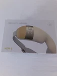 Hubdic HEM-5 Premium Electric Eye Massager Beige Heated Air Vibration Cordless Open. Price: $53.99.