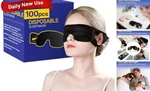 100 Packs Disposable Sleep Masks Bulk, Blackout Blindfolds For Women, Soft New. Price: $35.05.
