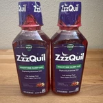 2X-ZZZQUIL Nighttime Sleep Aid Liquid Calming Vanilla Cherry 12 Oz Exp 10/26 New. Price: $35.99.