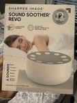 Sharper Image Soother Revo 6 Soothing Sleep Timer Rain/ocean/calm New. Price: $15.99.
