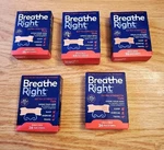 Breathe Right Extra Strength Nasal Strips Size Large-tan -SEALED-148 Total New. Price: $41.99.