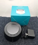 Bgoverss T126L: White Noise Sleep Sound Machine W/ Night Light, Timers Open. Price: $19.99.