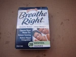 Breathe Right Menthol Nasal Strips 28 Small Medium Old New Stock. Price: $39.98.