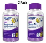 Equate Diphenhydramine Hci Nighttime Sleep-aid Caplets, 25 Mg, 365 Count ( 2PK) New. Price: $15.49.