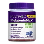 Natrol Melatonin Max 10MG Per Gummy Sleep Aid - Blueberry 50 Ct New. Price: $20.70.
