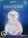 Art + Sound Glow Sloth Bluetooth Speaker Led Color Changing Night Light Open. Price: $19.20.