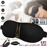 3D Eye Mask Soft Travel Night Sleeping Padded Shade Cover Blindfold Usa New. Price: $8.18.