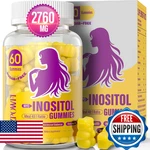 Lazpowfi Myo-inositol & D-chiro Inositol,inositol Gummies With Vitamin D3, Magne New. Price: $33.24.