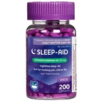 Rite Aid Natural Sleep Caplets, Diphenhydramine 200 Count (pack Of 1) New. Price: $27.46.