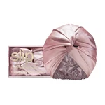 Silk Turban Pink 100% Mulberry Adjustable Hair Accessory Slip Pure Ultra Soft New. Price: $179.99.