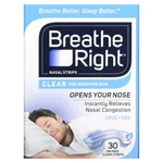 Breathe Right For Sensitive Skin Nasal Strips, Clear, Small And Medium 30 Ct New. Price: $14.99.
