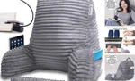 Homie Reading Pillow With Light And Wrist Large 18IN X 31IN Gray New. Price: $47.50.