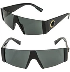 Versace VE4360 Greca Black Gold Medusa Logo Head Rimless Mask Sunglasses New. Price: $186.00.