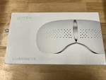 Healtek Eye Massager With Heat, Heated For Migraine, Mask Open. Price: $59.96.