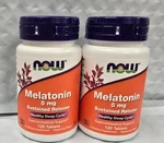 (exp 08/2027) 2PACKS Now Foods Supplements Melatonin 5 Mg 120 Tablets New. Price: $13.99.