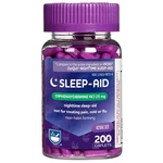 Rite Aid Natural Sleep Caplets, Diphenhydramine Hcl 25MG, 200 Count New. Price: $39.99.