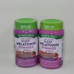 Natures Truth Melatonin 2PK 60 Gummies 1MG Cherry Pomegranate Flav Exp 7/26 New. Price: $16.00.