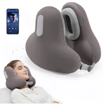 Yvnens Travel Neck Pillow With Bluetooth Headset, Memory Foam, Grey New. Price: $48.00.