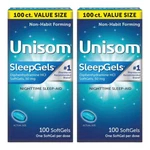 Unisom Sleepgels Nighttime Sleep-aid, Diphenhydramine Hci 50 Mg, 2 X 100 Ct New. Price: $39.75.