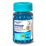 Equate Maximum Strength Diphenhydramine Hcl Sleep-aid Softgels, 50 Mg, 100 Ct. New. Price: $12.47.