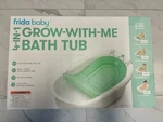New Frida Baby Grow-with-me Bath Tub, 4-IN-1, 0-24 Months. Price: $28.00.