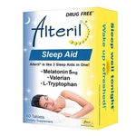 Alteril Sleep Aid 60CT Tablets With L-tryptophan, Valerian & Melatonin New. Price: $19.99.