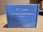 Zquiet. Anti-snoring Mouthpiece, Comfort Size #1, Single Refill, Blue New. Price: $30.00.