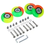 Ownmy 50MM X 18MM Colorful Luggage Suitcase Replacement Wheels Set Of 4 New. Price: $19.44.
