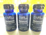 Lot Of 3 Life Extension Melatonin Hour Timed Release Mg 60 Veg Caps 9/27 New. Price: $23.00.
