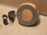Housbay HFD-W05 White Noise Machine Wood Grain 31 Sound Sleep Works Used. Price: $39.99.