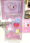 Bts BT21 Clear Passport Cover The Heartthrob + Postcard Track. Price: $19.99.